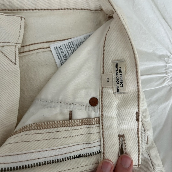 MADEWELL PERFECT VINTAGE CROP JEAN - Picture 2 of 5